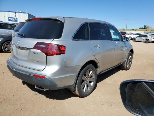 2HNYD2H74AH502912 - 2010 ACURA MDX ADVANCE SILVER photo 3