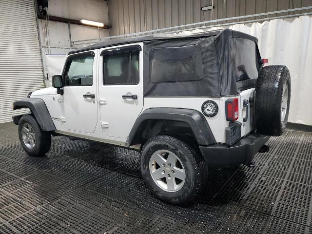 1J4BA3H16BL537844 - 2011 JEEP WRANGLER U SPORT WHITE photo 2