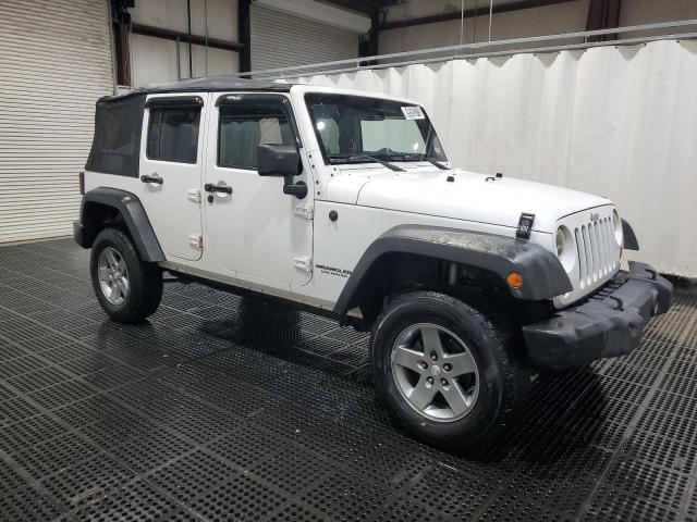 1J4BA3H16BL537844 - 2011 JEEP WRANGLER U SPORT WHITE photo 4