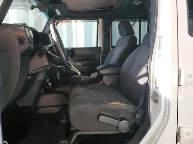1J4BA3H16BL537844 - 2011 JEEP WRANGLER U SPORT WHITE photo 7