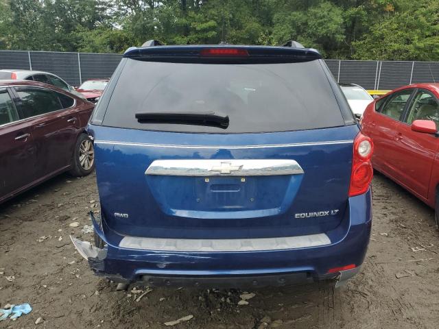 2CNFLEEW5A6277291 - 2010 CHEVROLET EQUINOX LT BLUE photo 6