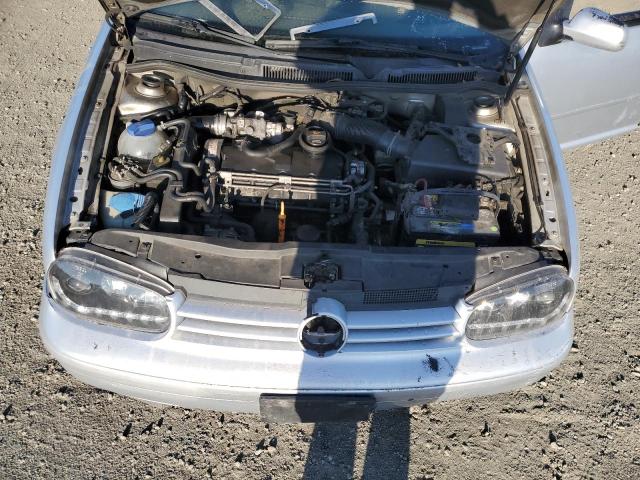 9BWGR61J964007986 - 2006 VOLKSWAGEN GOLF GLS TDI SILVER photo 11