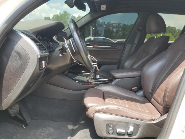 5UXTR7C58KLF28827 - 2019 BMW X3 SDRIVE30I WHITE photo 7