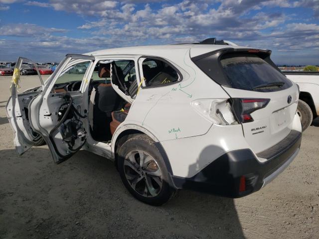 4S4BTGPD3L3173494 - 2020 SUBARU OUTBACK TOURING LDL WHITE photo 2