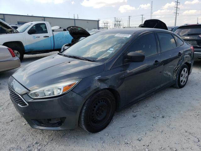 1FADP3E27GL328636 - 2016 FORD FOCUS S GRAY photo 1