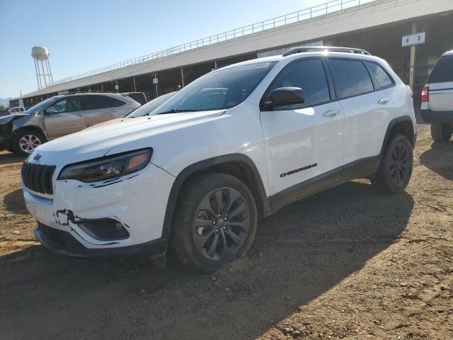 1C4PJMMX7MD111072 - 2021 JEEP CHEROKEE LATITUDE LUX WHITE photo 1