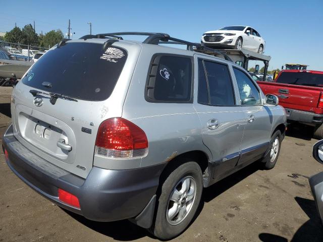 KM8SC73E25U994453 - 2005 HYUNDAI SANTA FE GLS SILVER photo 3