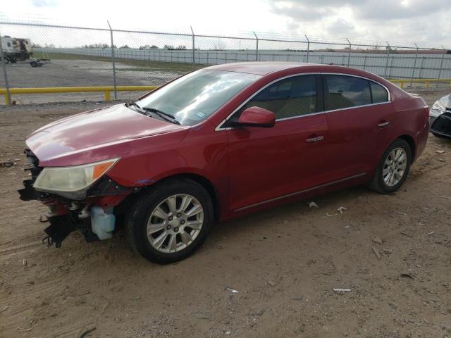 1G4GB5ER2CF303002 - 2012 BUICK LACROSSE CONVENIENCE RED photo 1
