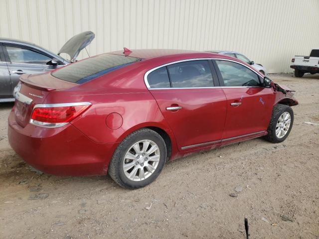 1G4GB5ER2CF303002 - 2012 BUICK LACROSSE CONVENIENCE RED photo 3