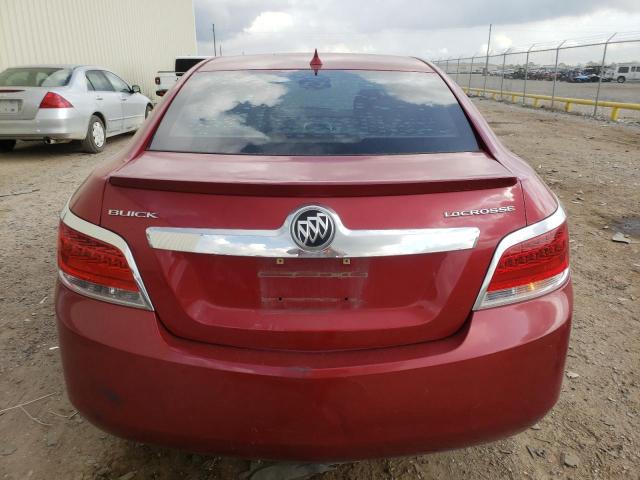 1G4GB5ER2CF303002 - 2012 BUICK LACROSSE CONVENIENCE RED photo 6