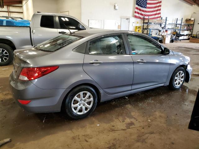 KMHCT4AE6DU490587 - 2013 HYUNDAI ACCENT GLS SILVER photo 3