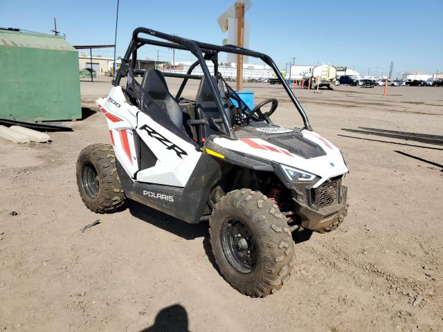 L6KHCB188NS000887 - 2022 POLARIS RZR 200 EFI WHITE photo 1