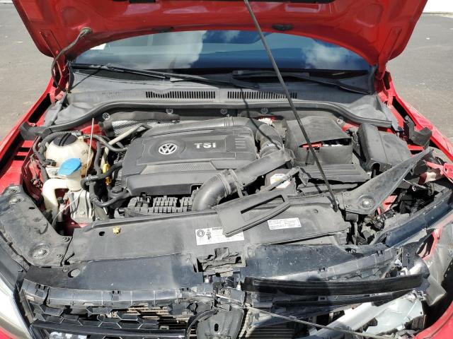 3VW4T7AJ8HM342777 - 2017 VOLKSWAGEN JETTA GLI RED photo 11