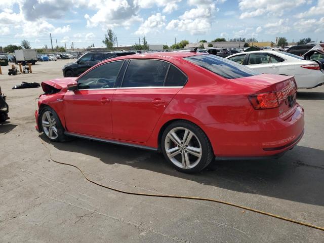 3VW4T7AJ8HM342777 - 2017 VOLKSWAGEN JETTA GLI RED photo 2