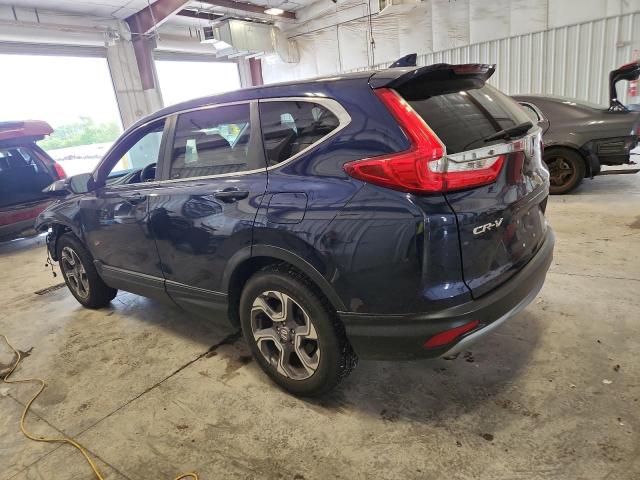 7FARW2H53JE008831 - 2018 HONDA CR-V EX ლურჯი ფოტო 2
