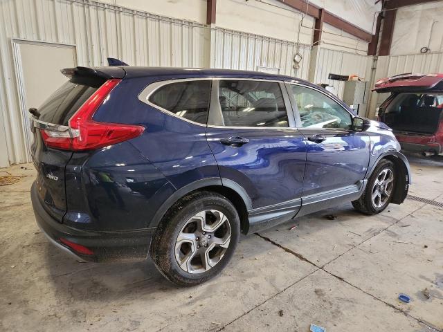 7FARW2H53JE008831 - 2018 HONDA CR-V EX ლურჯი ფოტო 3