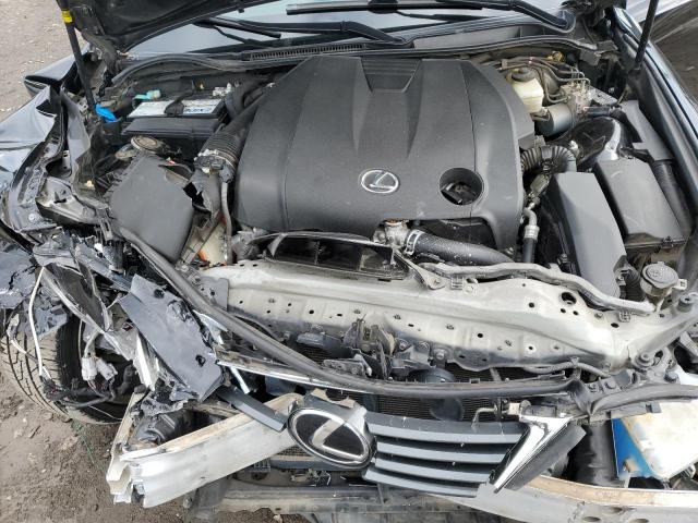 JTHBF1D29F5074374 - 2015 LEXUS IS 250 BLACK photo 11