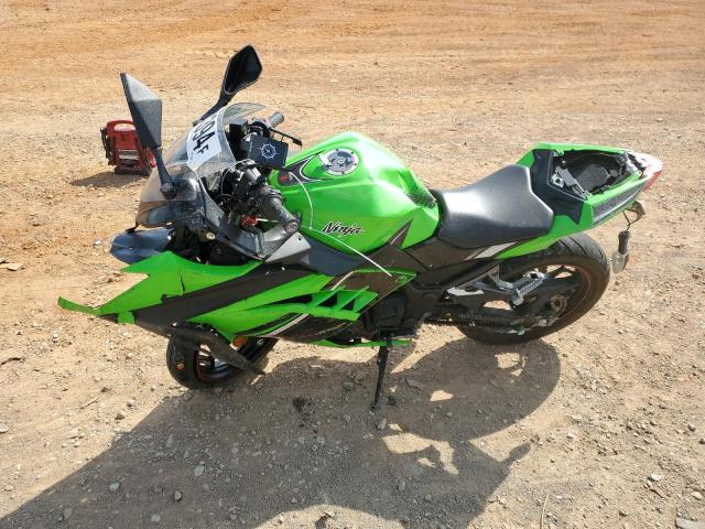 JKAEX8B15EA003087 - 2014 KAWASAKI EX300 B GREEN photo 3