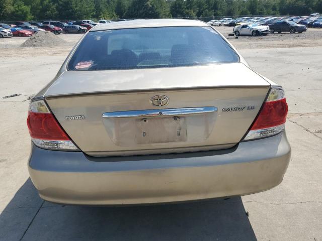 4T1BE32K45U626690 - 2005 TOYOTA CAMRY LE GOLD photo 6