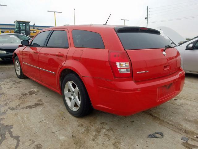 2D4FV47TX8H147343 - 2008 DODGE MAGNUM RED photo 3