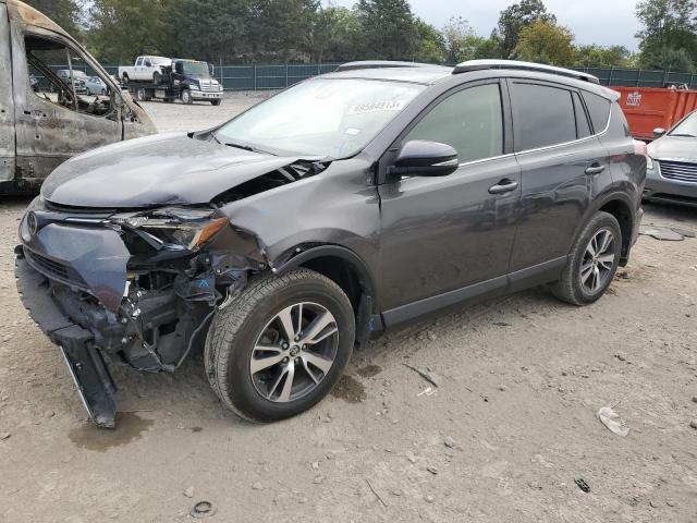 JTMWFREV4JJ176580 - 2018 TOYOTA RAV4 ADVENTURE GRAY photo 1