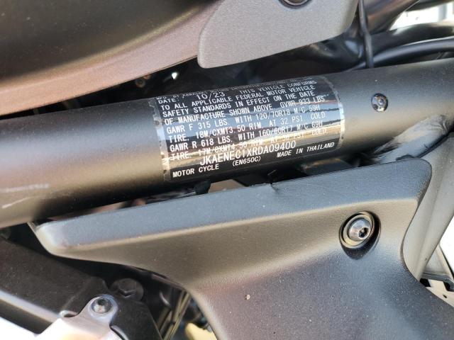 JKAENEC1XRDA09400 - 2024 KAWASAKI EN650 C BLACK photo 9