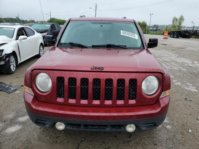 1C4NJPBA0ED720867 - 2014 JEEP PATRIOT 4D SPORT BURGUNDY photo 5