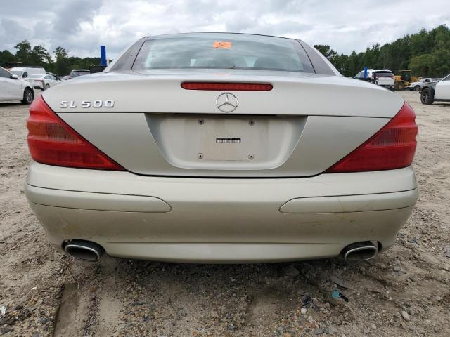 WDBSK75F23F011381 - 2003 MERCEDES-BENZ SL 500R BEIGE photo 6