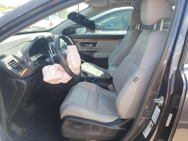 5J6RW2H85KL008196 - 2019 HONDA CR-V EXL ნაცრისფერი ფოტო 7