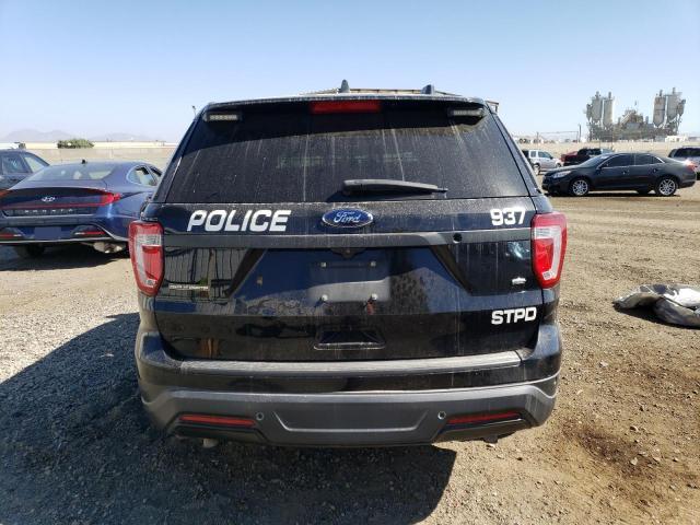 1FM5K8AR7KGB14501 - 2019 FORD EXPLORER POLICE INTERCEPTOR BLACK photo 6