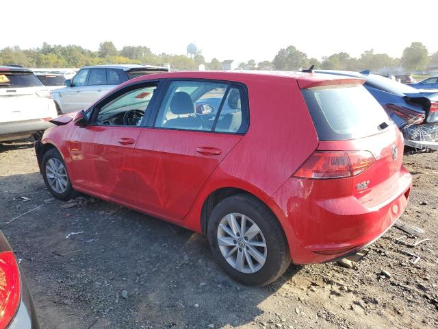 3VW217AU9GM029663 - 2016 VOLKSWAGEN GOLF S/SE RED photo 2