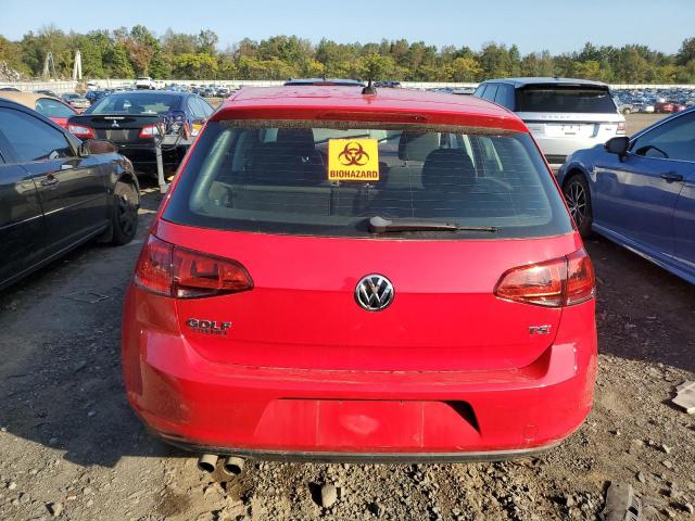 3VW217AU9GM029663 - 2016 VOLKSWAGEN GOLF S/SE RED photo 6