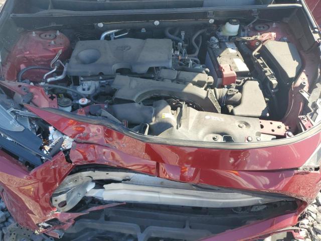 JTMF1RFV5KJ012494 - 2019 TOYOTA RAV4 LE Красный фото 12