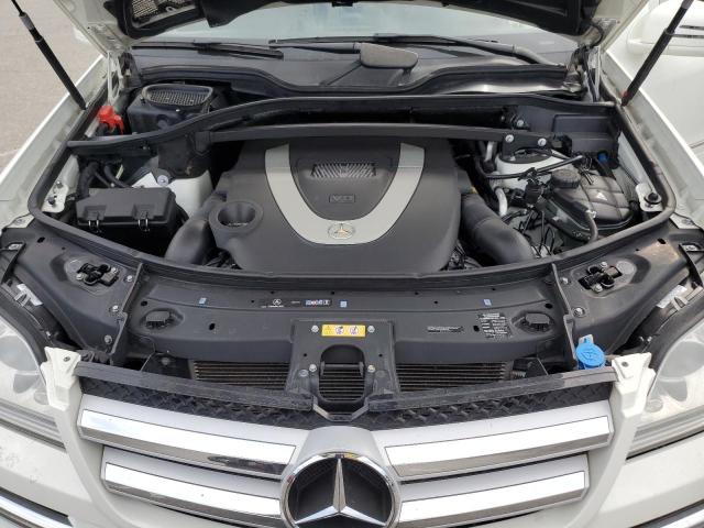 4JGBF7BE5CA801882 - 2012 MERCEDES-BENZ GL 450 4MATIC WHITE photo 11