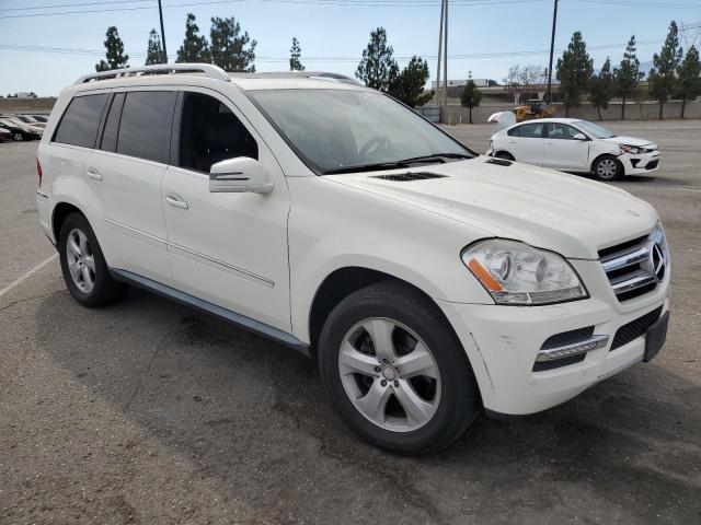 4JGBF7BE5CA801882 - 2012 MERCEDES-BENZ GL 450 4MATIC WHITE photo 4