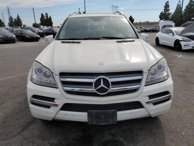 4JGBF7BE5CA801882 - 2012 MERCEDES-BENZ GL 450 4MATIC WHITE photo 5