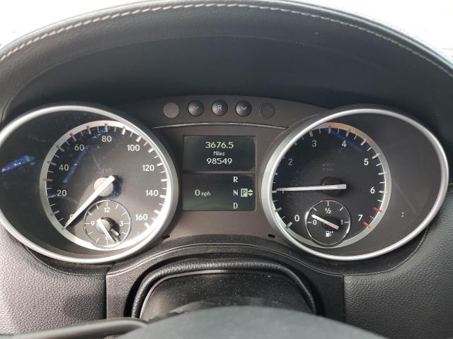 4JGBF7BE5CA801882 - 2012 MERCEDES-BENZ GL 450 4MATIC WHITE photo 9