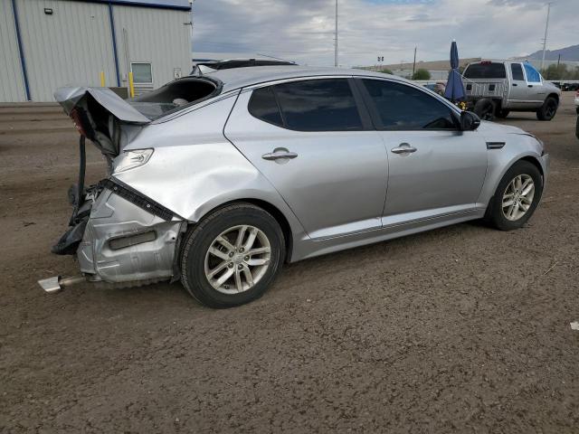 KNAGM4A75D5385129 - 2013 KIA OPTIMA LX SILVER photo 3