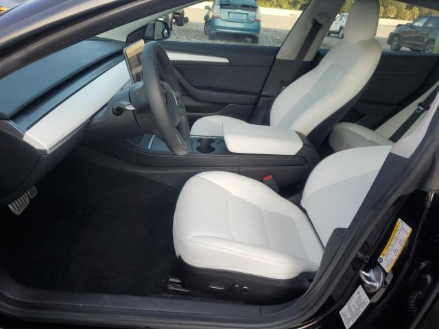 5YJ3E1EC2NF274820 - 2022 TESLA MODEL 3 Schwarz Foto 7