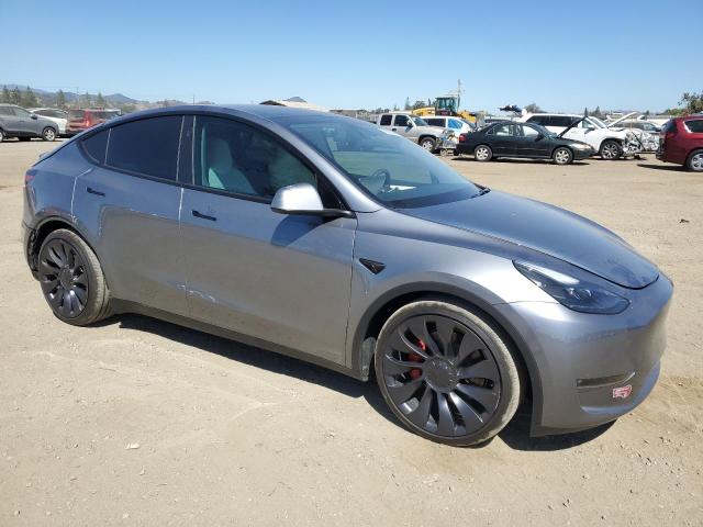 7SAYGDEF0RF128128 - 2024 TESLA MODEL Y SILVER photo 4