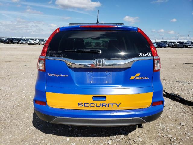 5J6RM4H37FL024914 - 2015 HONDA CR-V LX BLUE photo 6