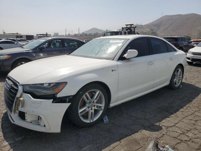 WAUBGAFC9CN015421 - 2012 AUDI A6 WHITE photo 1