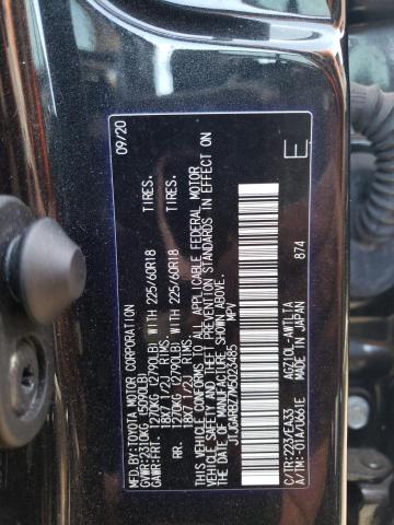 JTJGARBZ7M5023485 - 2021 LEXUS NX 300 BASE Qara foto 13