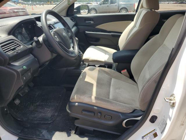 5J6RM3H57GL012422 - 2016 HONDA CR-V EX WHITE photo 7