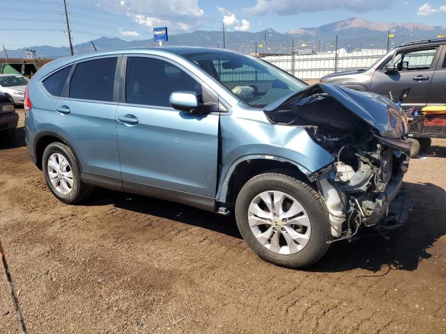 5J6RM4H54DL035853 - 2013 HONDA CR-V EX BLUE photo 4