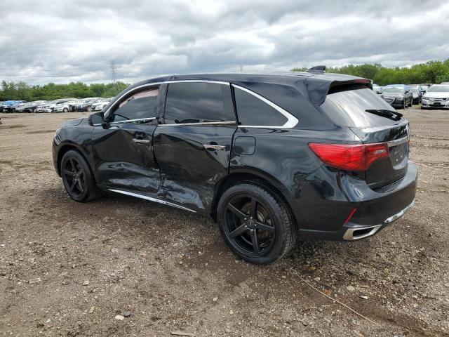 5FRYD4H52HB012998 - 2017 ACURA MDX TECHNOLOGY Schwarz Foto 2
