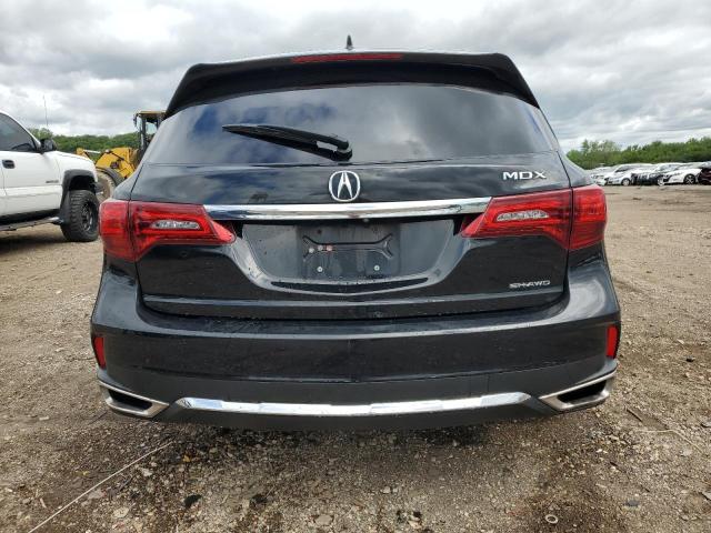 5FRYD4H52HB012998 - 2017 ACURA MDX TECHNOLOGY Schwarz Foto 6