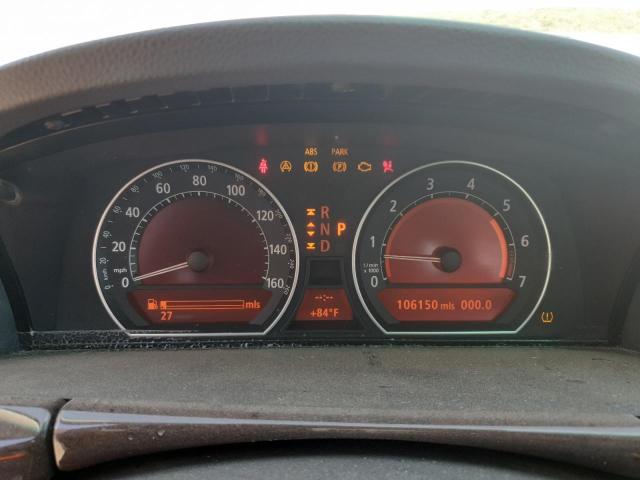 WBAHL83536DT05152 - 2006 BMW 750 I 银色 照片 9