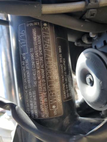 WB10J3300HZ794173 - 2017 BMW R NINE T SCRAMBLER SILVER photo 10