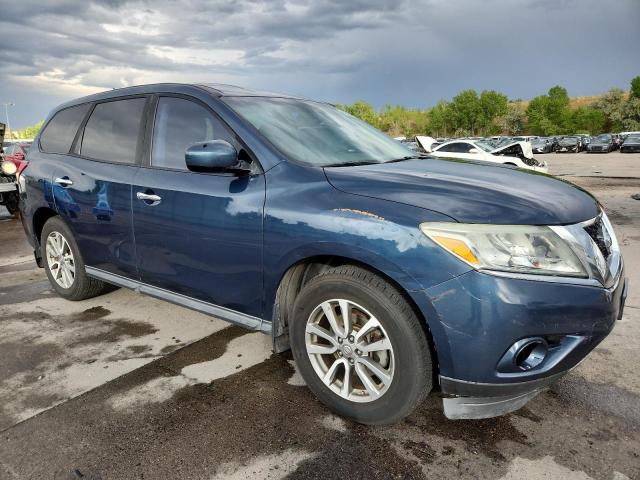 5N1AR2MM9DC674070 - 2013 NISSAN PATHFINDER S 蓝色 照片 4